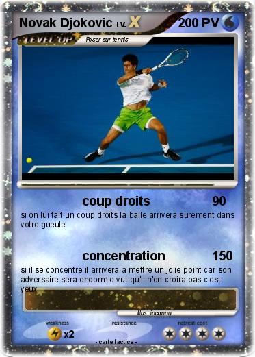 Pokemon Novak Djokovic