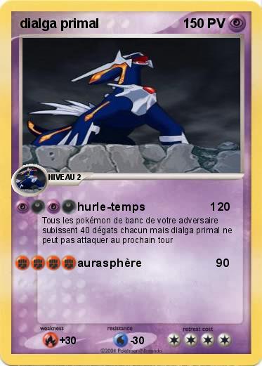 Pokemon dialga primal                                     