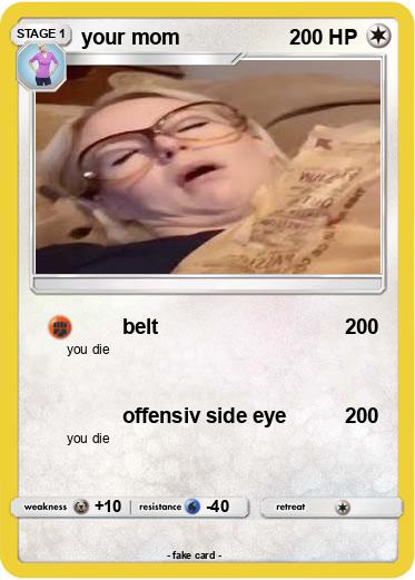 Pokemon your mom