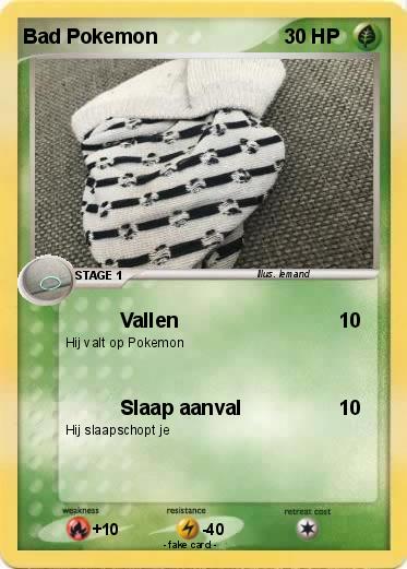 Pokemon Bad Pokemon