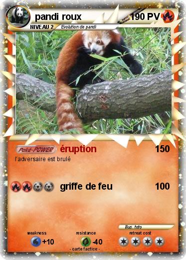 Pokemon pandi roux
