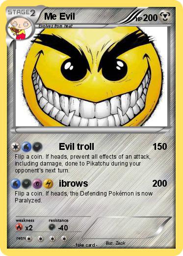 Pokemon Me Evil