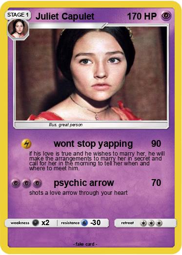 Pokemon Juliet Capulet