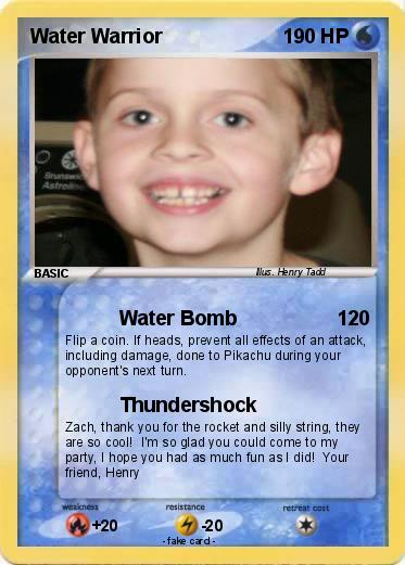 Pokemon Water Warrior