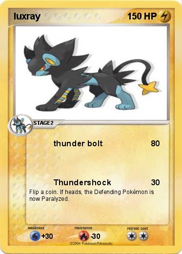 Pokemon luxray