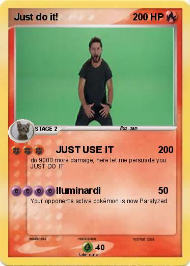 Pokemon Just do it!