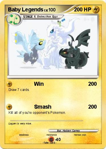 Pokemon Baby Legends