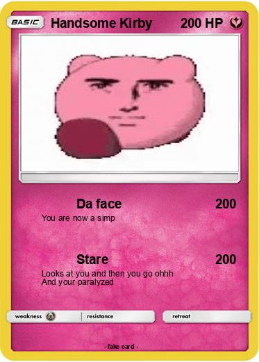 Pokemon Handsome Kirby