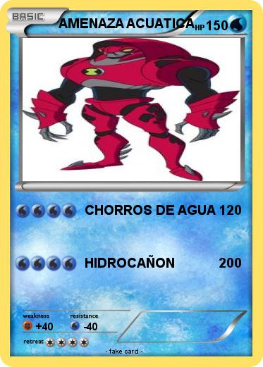 Pokemon AMENAZA ACUATICA