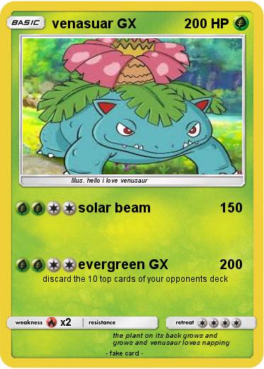 Pokemon venasuar GX