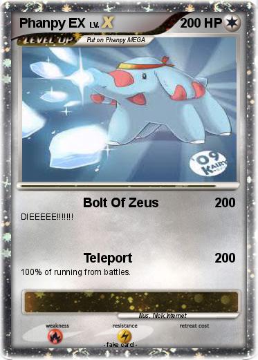 Pokemon Phanpy EX