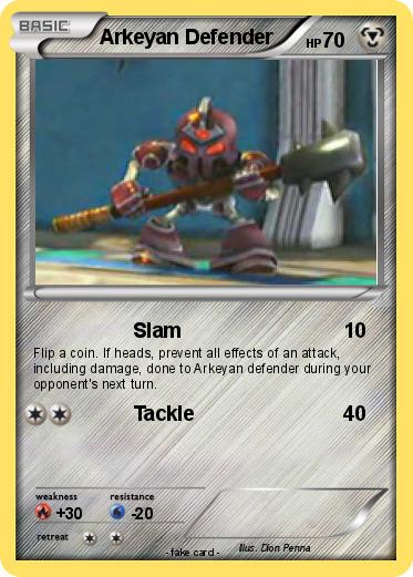Pokemon Arkeyan Defender