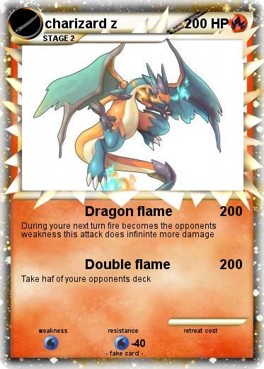 Pokemon charizard z