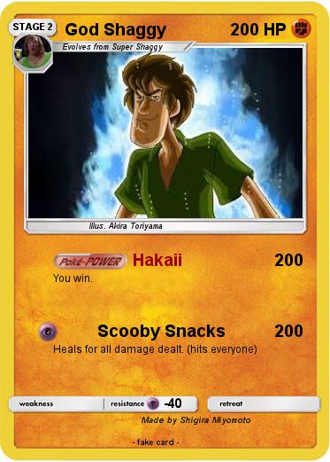 Pokemon God Shaggy