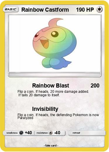 Pokemon Rainbow Castform
