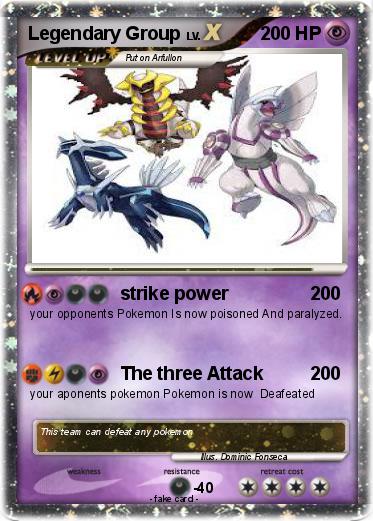 Pokemon Legendary Group