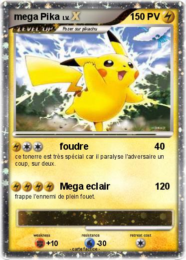 Pokemon mega Pika