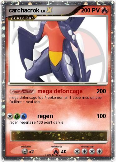 Pokemon carchacrok