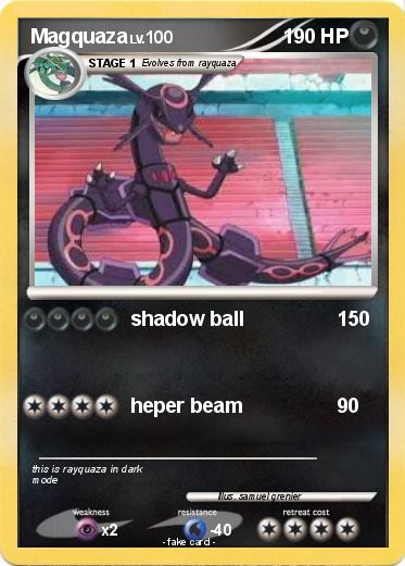 Pokemon Magquaza