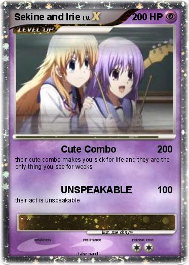 Pokemon Sekine and Irie