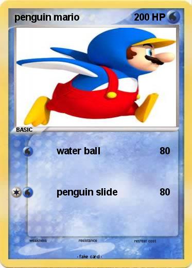 Pokemon penguin mario