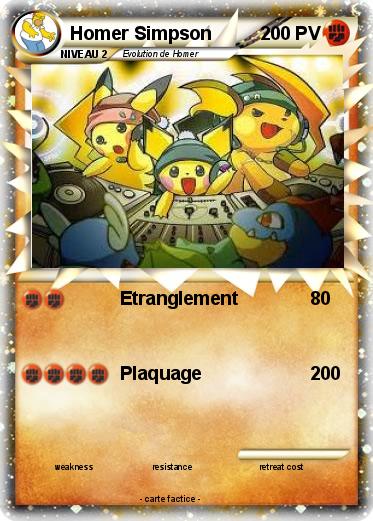 Pokemon Homer Simpson