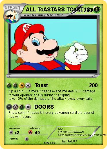 Pokemon ALL ToASTARS TOaST tOasT