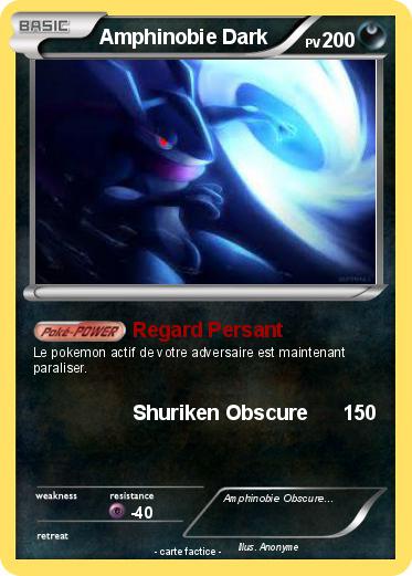 Pokemon Amphinobie Dark