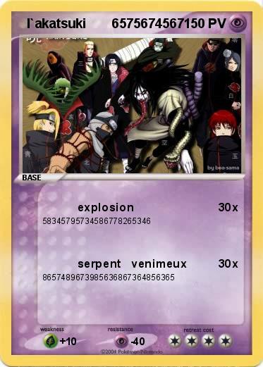 Pokemon   l`akatsuki       6575674567           