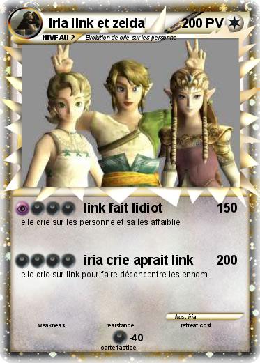Pokemon iria link et zelda