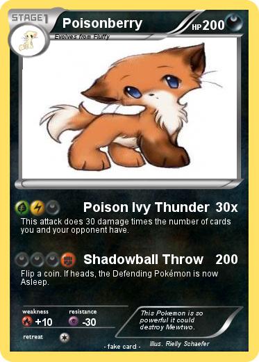 Pokemon Poisonberry