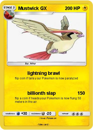 Pokemon Mustwick GX