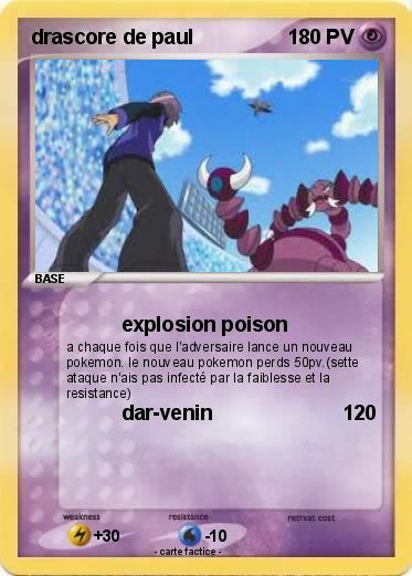 Pokemon drascore de paul