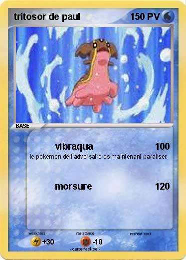Pokemon tritosor de paul