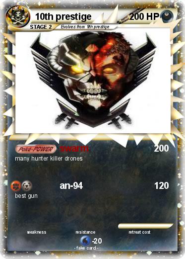 Pokemon 10th prestige