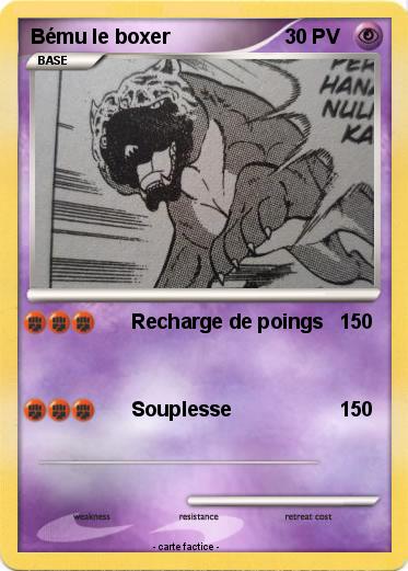Pokemon Bému le boxer