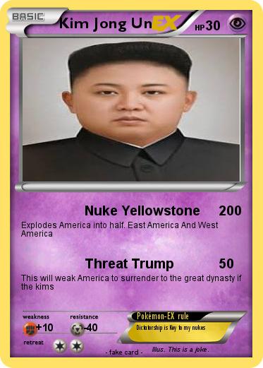 Pokemon Kim Jong Un