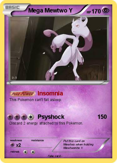 Pokemon Mega Mewtwo Y