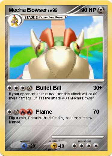Pokemon Mecha Bowser