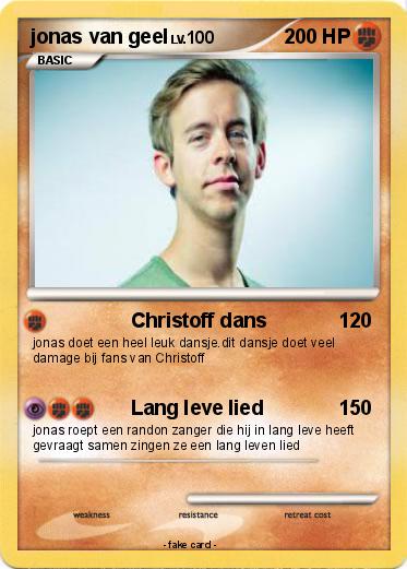 Pokemon jonas van geel