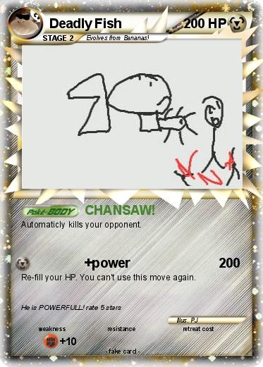 Pokemon Deadly Fish