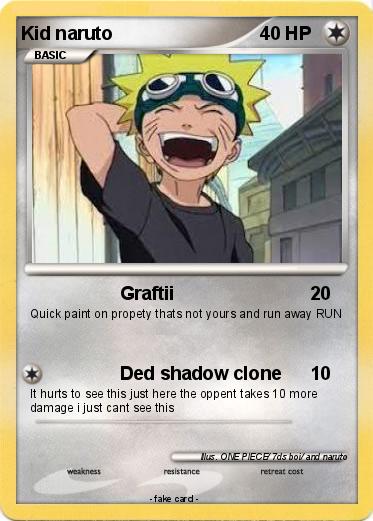 Pokemon Kid naruto
