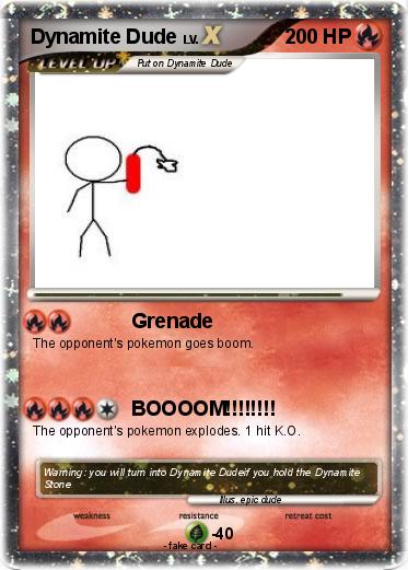 Pokemon Dynamite Dude
