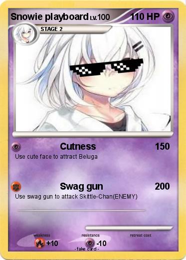 Pokemon Snowie playboard