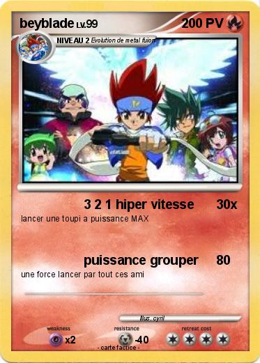 Pokemon beyblade