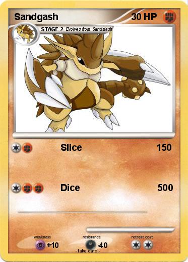 Pokemon Sandgash