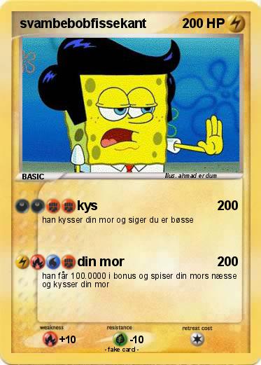 Pokemon svambebobfissekant