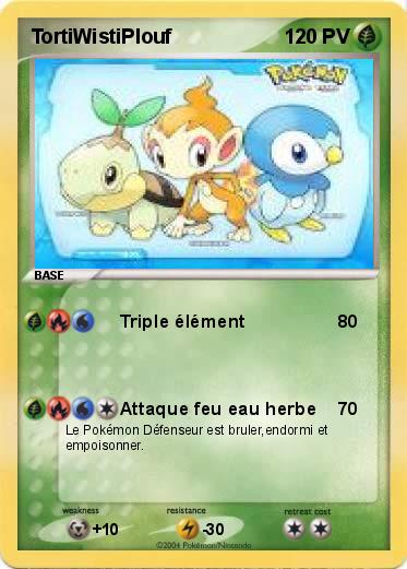 Pokemon TortiWistiPlouf