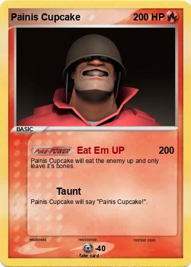 Pokemon Painis Cupcake