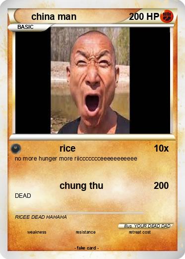 Pokemon china man